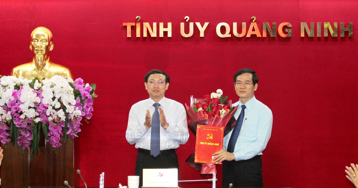 Trưởng Ban Tổ chức Tỉnh ủy Quảng Ninh kiêm nhiệm Giám đốc Sở Nội vụ