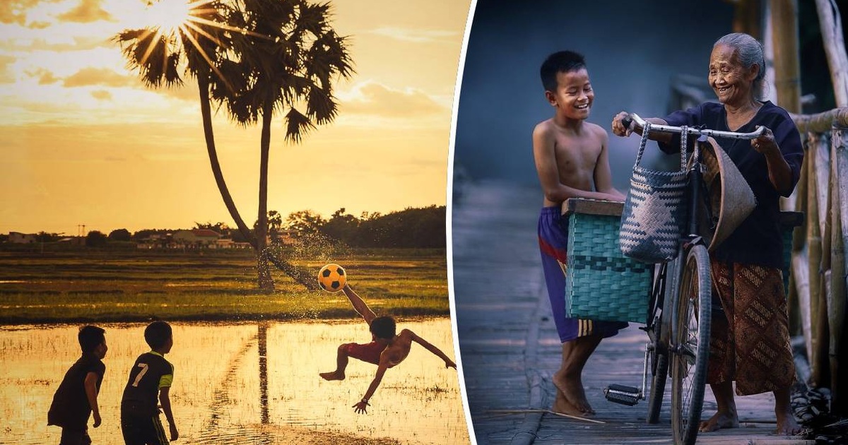 Những bức ảnh kể về niềm vui của trẻ em Việt Nam và trẻ em thế giới