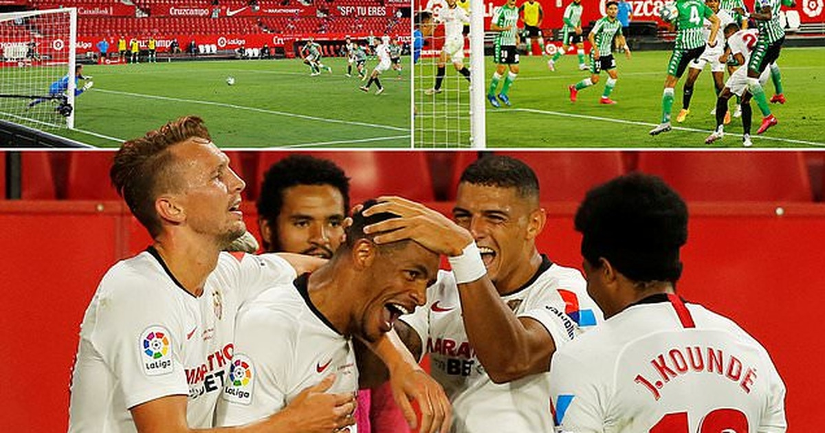 Sevilla thắng trận derby trong ngày La Liga trở lại