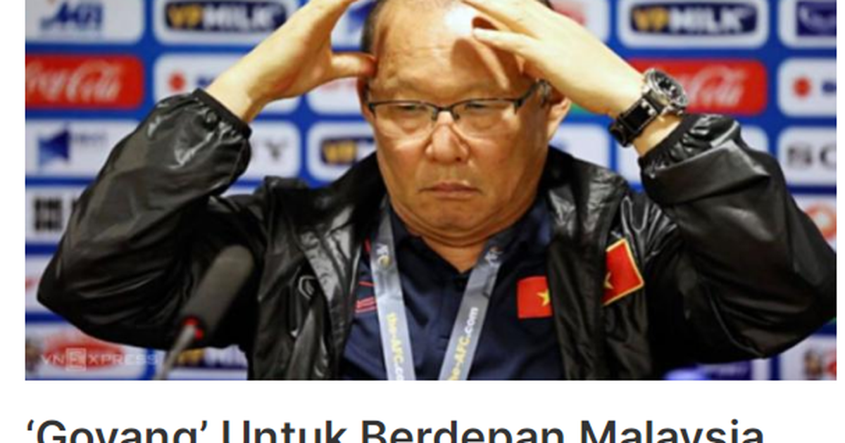Báo Malaysia: “Đội tuyển Việt Nam đang tuyệt vọng”