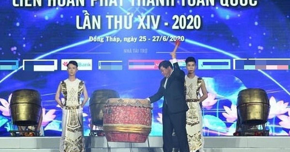 Khai mạc Liên hoan Phát thanh toàn quốc 2020 tại Đồng Tháp