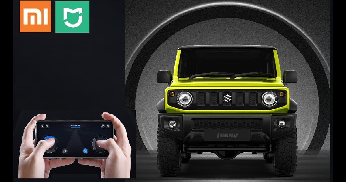 Xiaomi làm "hàng hot" Suzuki Jimny... điều khiển từ xa