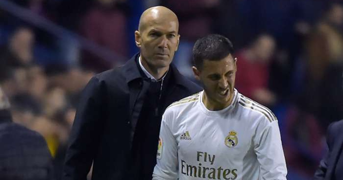 HLV Zidane xác nhận Hazard dính chấn thương, nghỉ thi đấu dài ngày