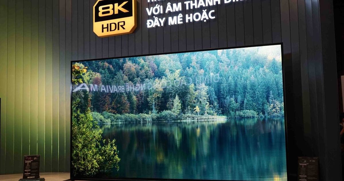 TV 8K đầu tiên của Sony về Việt Nam, giá 263 triệu đồng TV 8K đầu tiên của Sony về Việt Nam, giá 263 triệu đồng