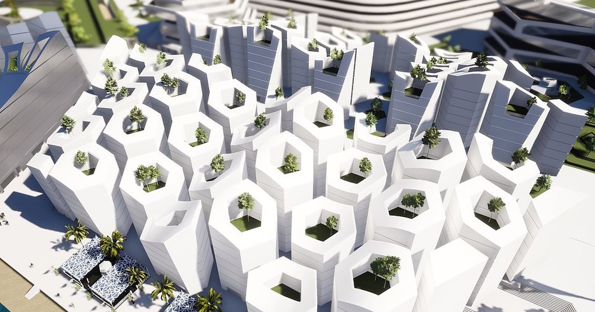 View - Choáng ngợp khung cảnh thành phố nổi trên biển đầu tiên thế giới | Báo Dân trí