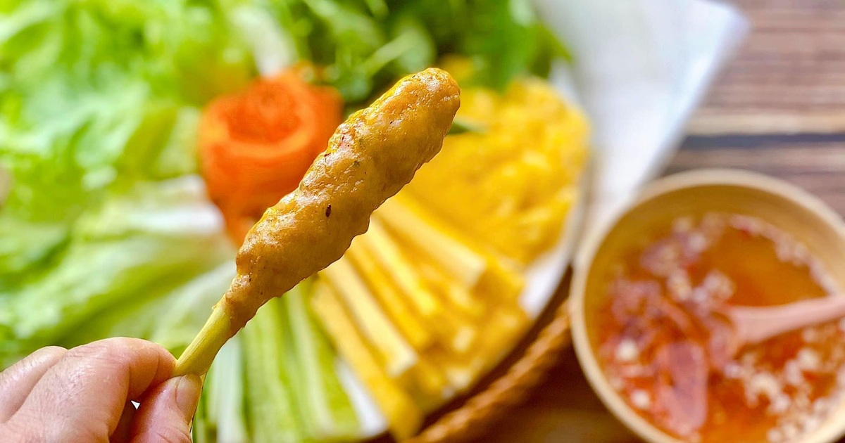 Hướng dẫn cách làm nem lụi nướng