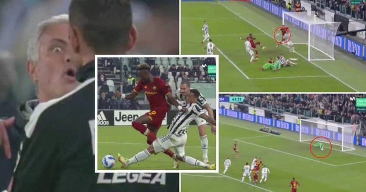 AS Roma của Mourinho thất bại trước Juventus ở trận đấu tranh cãi | Báo Dân trí