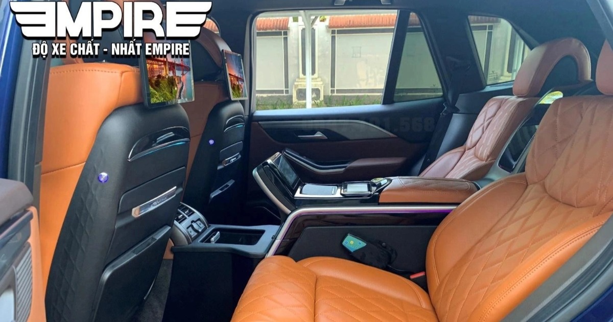 Nâng tầm VinFast Lux SA với phong cách cá nhân hóa nội thất từ Empire Limousine