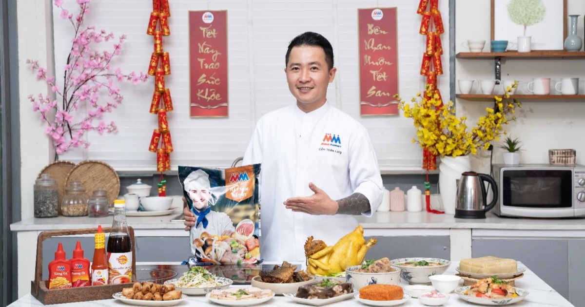 Đầu bếp Cẩm Thiên Long là đại sứ thương hiệu của MM Mega Market Việt Nam