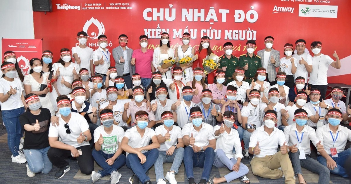 Amway Việt Nam đồng hành cùng chương trình "Hiến máu Chủ nhật Đỏ" lần thứ 14