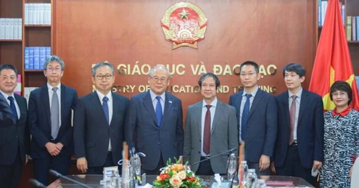 Tăng cường thúc đẩy hợp tác giáo dục Việt Nam – Nhật Bản