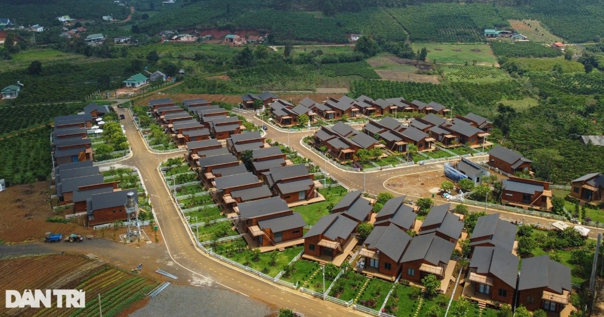 Read more about the article Cận cảnh dự án "ma" có hàng trăm căn biệt thự giữa các đồi thông ở Lâm Đồng