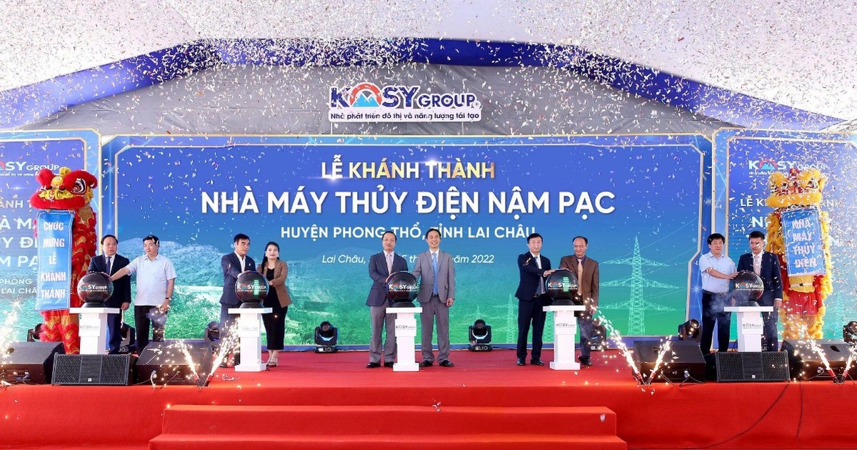 Read more about the article Tập đoàn Kosy khánh thành nhà máy Thủy điện Nậm Pạc hơn 1.100 tỷ đồng