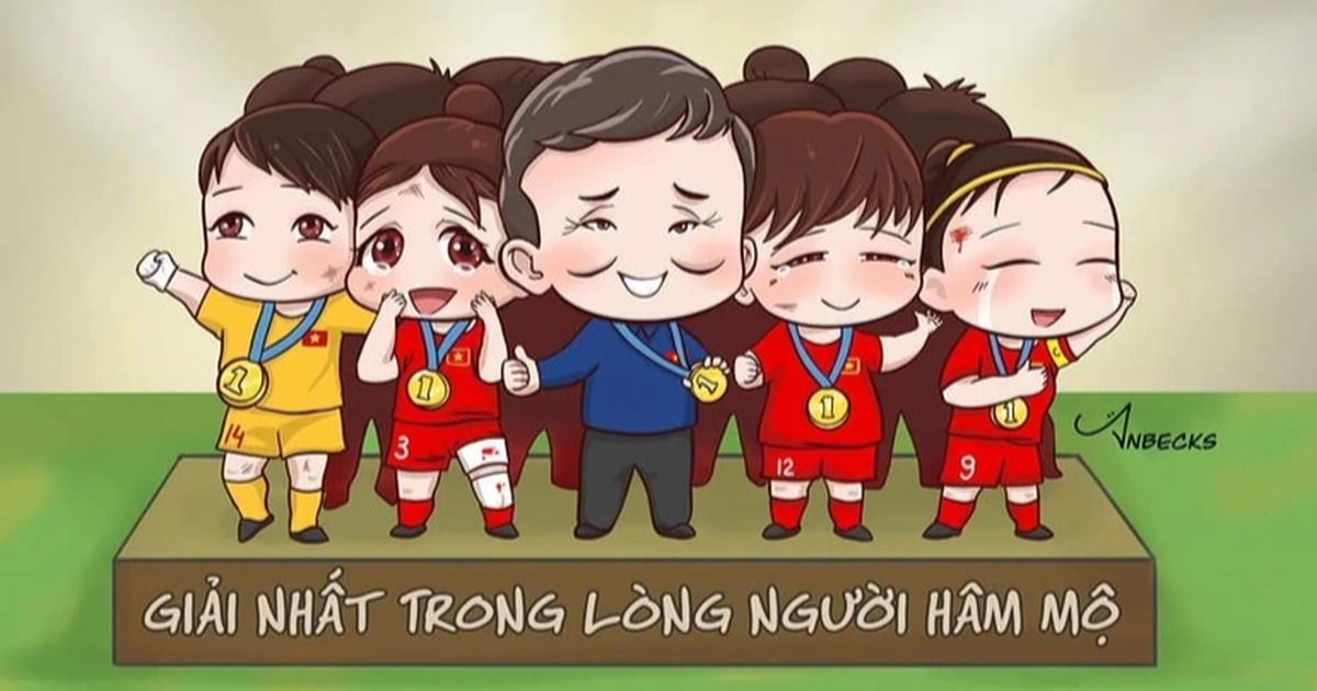 Dân mạng chế ảnh hài hước ăn mừng chiến thắng cùng các nữ cầu thủ Việt Nam