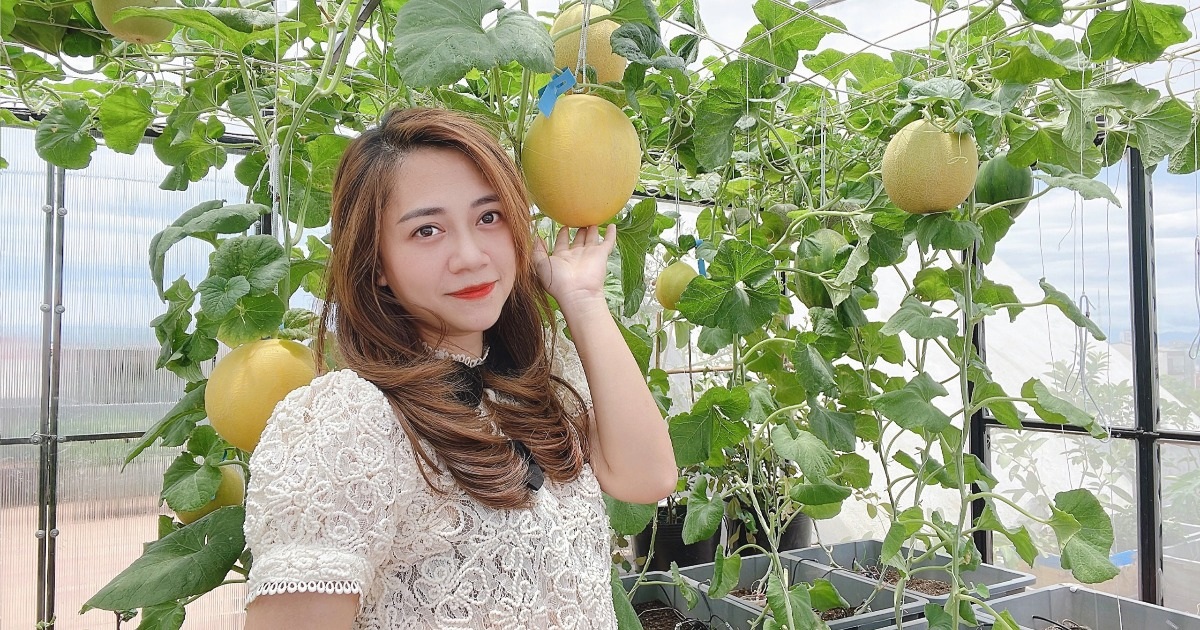 View - Bà chủ tiệm bánh "tậu" 5 tấn đất làm vườn sân thượng 200m2 ở Nghệ An | Báo Dân trí