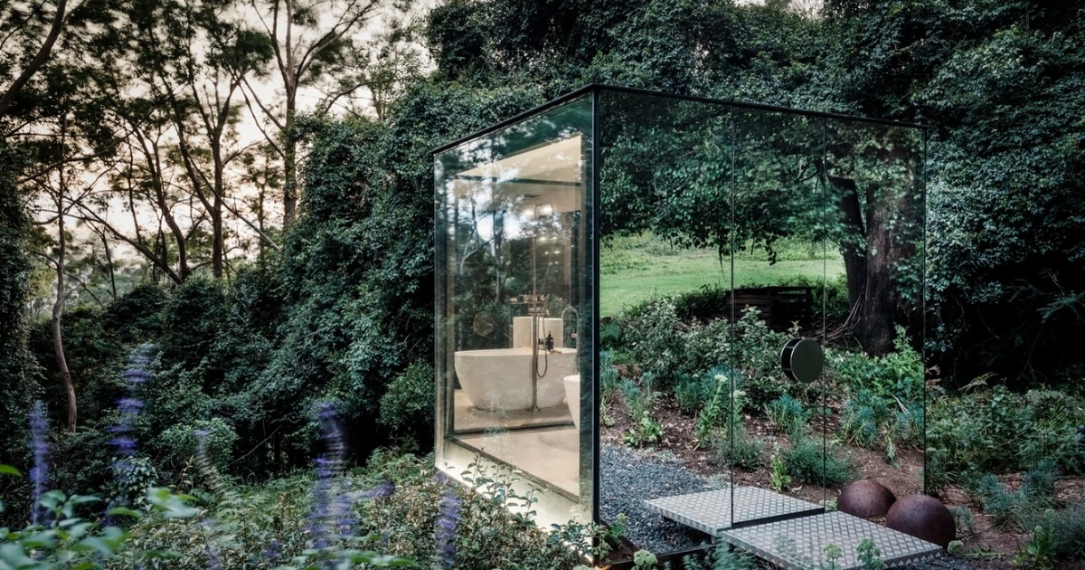 View - Mẫu nhà tắm "tàng hình" giữa rừng rậm có gì đặc biệt? | Báo Dân trí