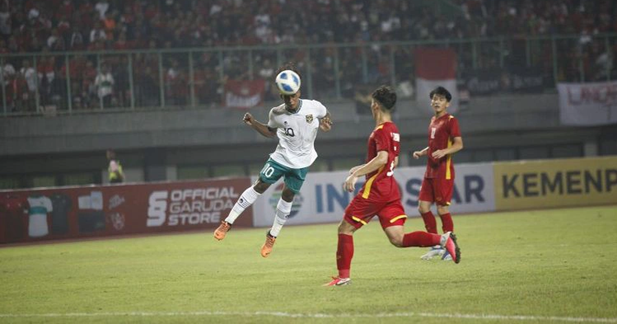 หนังสือพิมพ์ชาวอินโดนีเซียเปรียบเทียบความแข็งแกร่งของทีมท้องถิ่นกับ U19 Vietnam