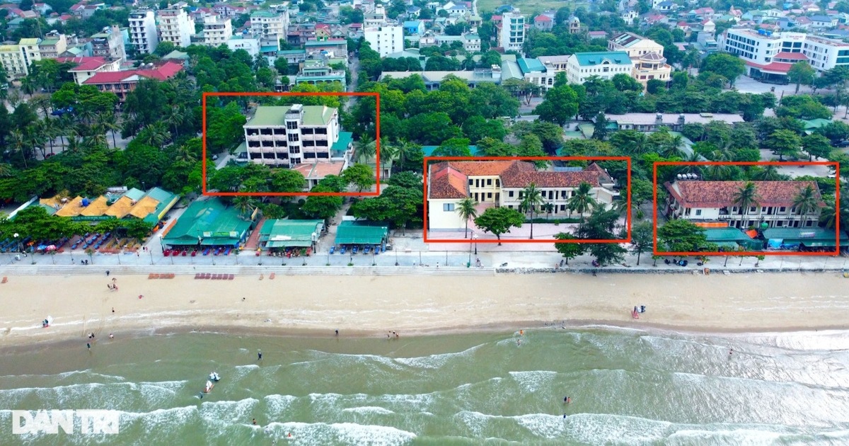 Read more about the article Sẽ đóng cửa, cắt hợp đồng hơn 220 ki ốt, nhà nghỉ dưỡng tại biển Cửa Lò