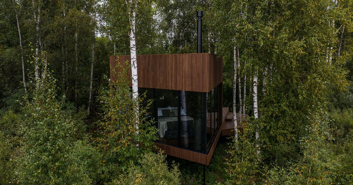 Read more about the article Căn nhà cabin nhỏ sang trọng nằm giữa rừng