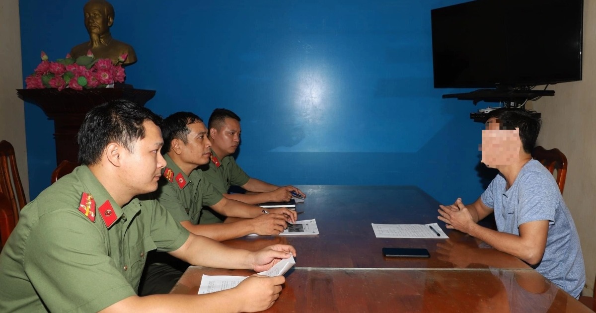 Công an làm việc với người tung tin thất thiệt về ngân hàng SCB