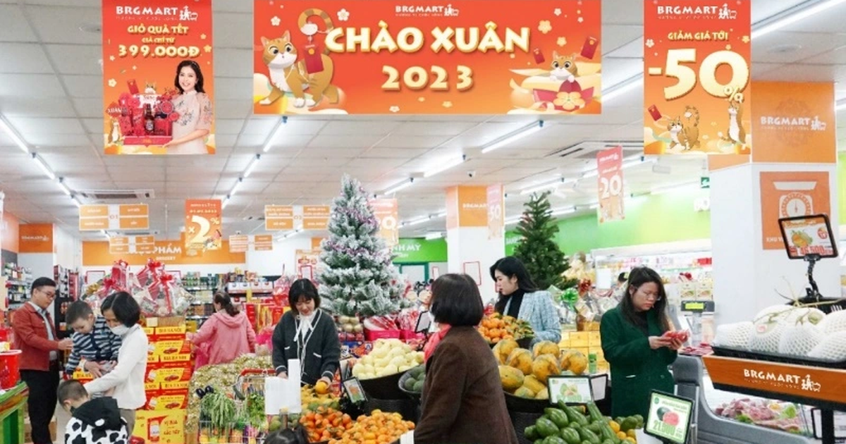 Hệ thống siêu thị BRGMart, Haprofood BRGMart bình ổn giá tết Quý Mão 2023