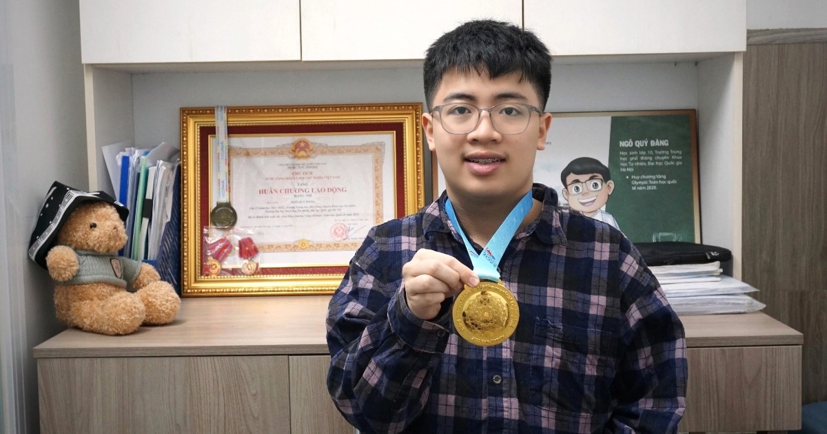 View - "Chàng trai Vàng" Olympic Toán quốc tế yêu những con số từ năm 3 tuổi | Báo Dân trí