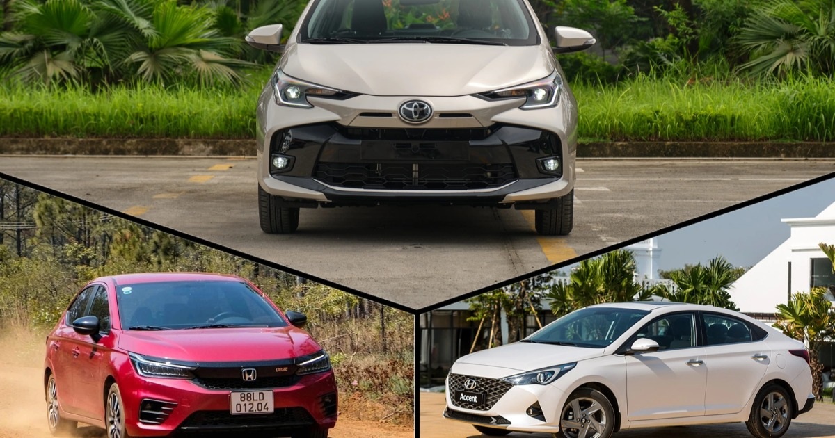 View - Tầm giá 600 triệu đồng chọn mua Toyota Vios, Hyundai Accent hay Honda City? | Báo Dân trí