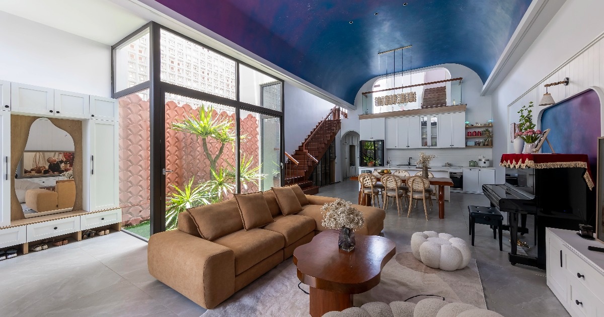 Gallery - Ngôi nhà "đèn lồng" ở Quảng Trị, nắng 40 độ không cần điều hòa vẫn mát | Báo Dân trí