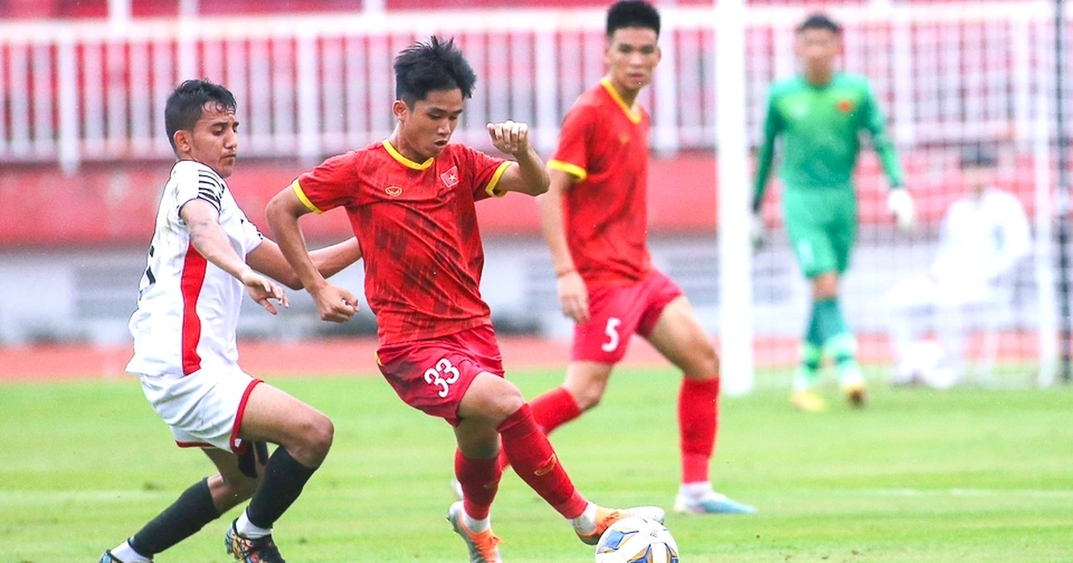 โค้ช Hoang Anh Tuan ปิดรายชื่อเวียดนาม U17 เข้าร่วมการแข่งขันเอเชีย