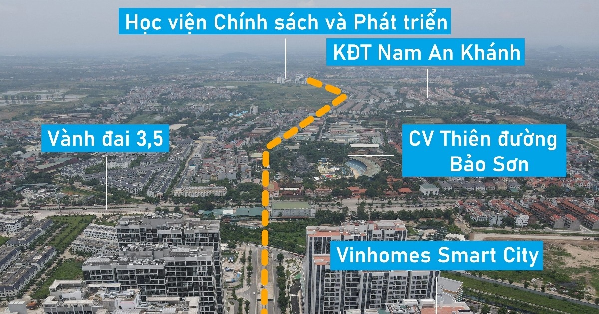 Read more about the article Những tuyến đường quy hoạch qua khu đô thị Nam An Khánh