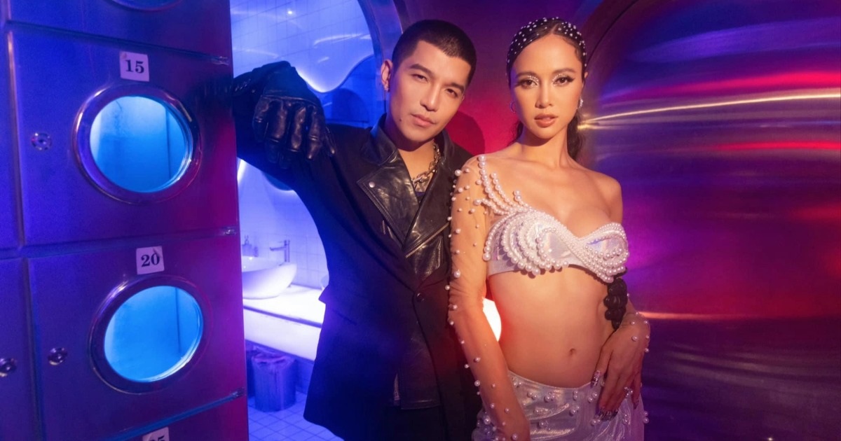 View - Cường Seven - Vũ Ngọc Anh chụp ảnh cưới phong cách tiệc disco | Báo Dân trí