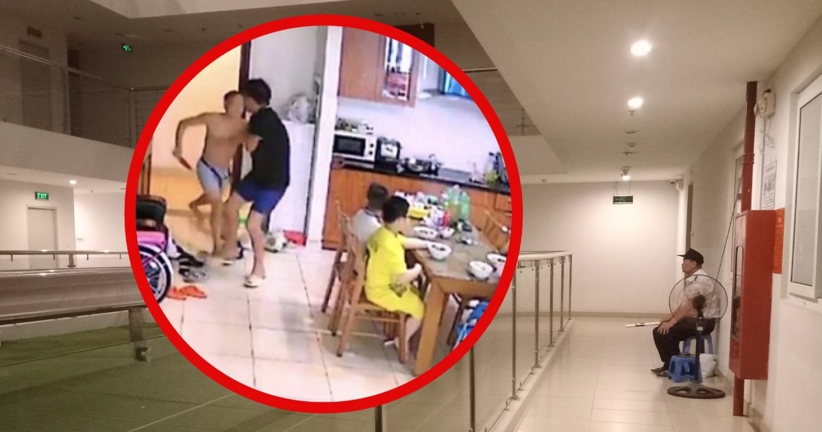 View - Vụ cầm dao đâm hàng xóm chung cư Hà Nội: Cử bảo vệ trực, cho con cái về quê | Báo Dân trí