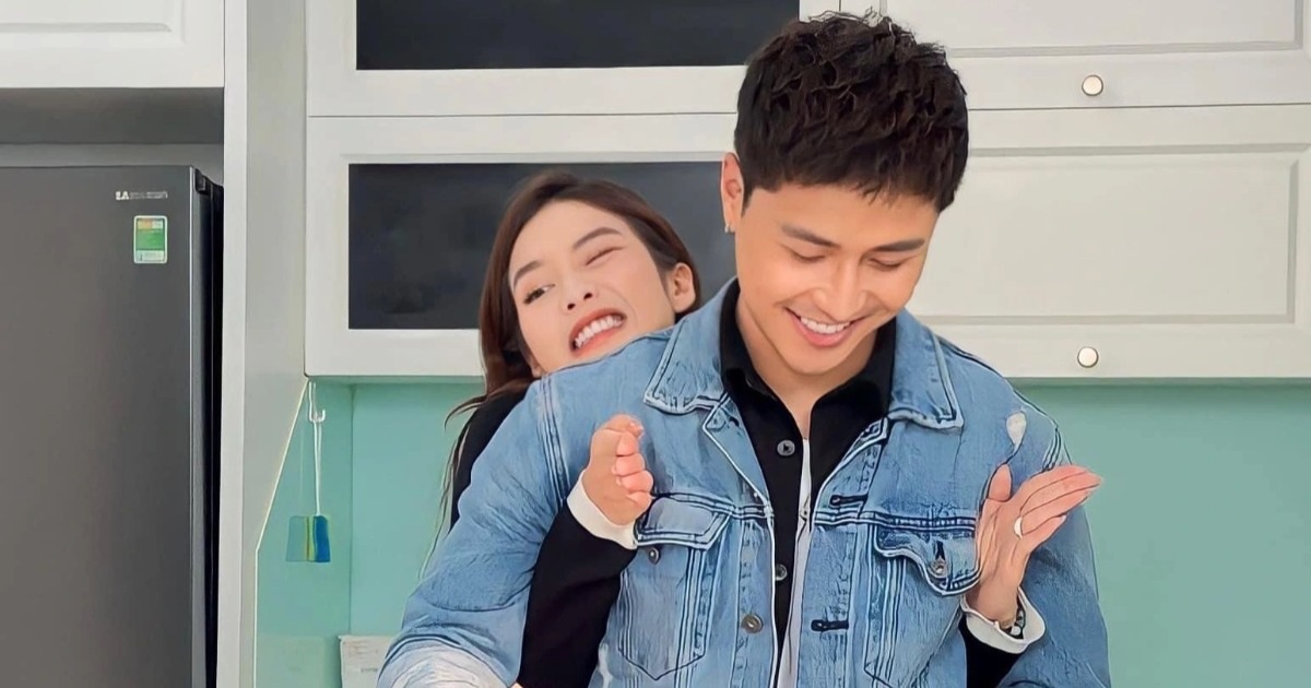 View - Thanh Sơn - Khả Ngân và loạt khoảnh khắc "tình bể bình" ở hậu trường phim | Báo Dân trí