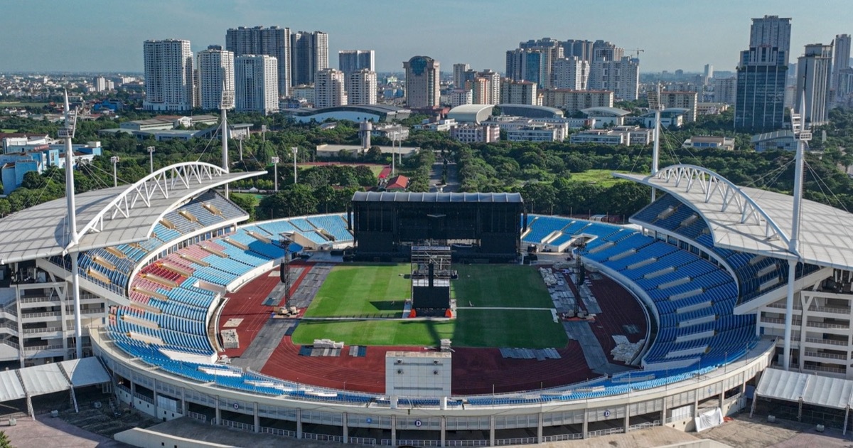 View - Cận cảnh sân khấu đón 67.000 khán giả trong 2 đêm diễn Blackpink | Báo Dân trí