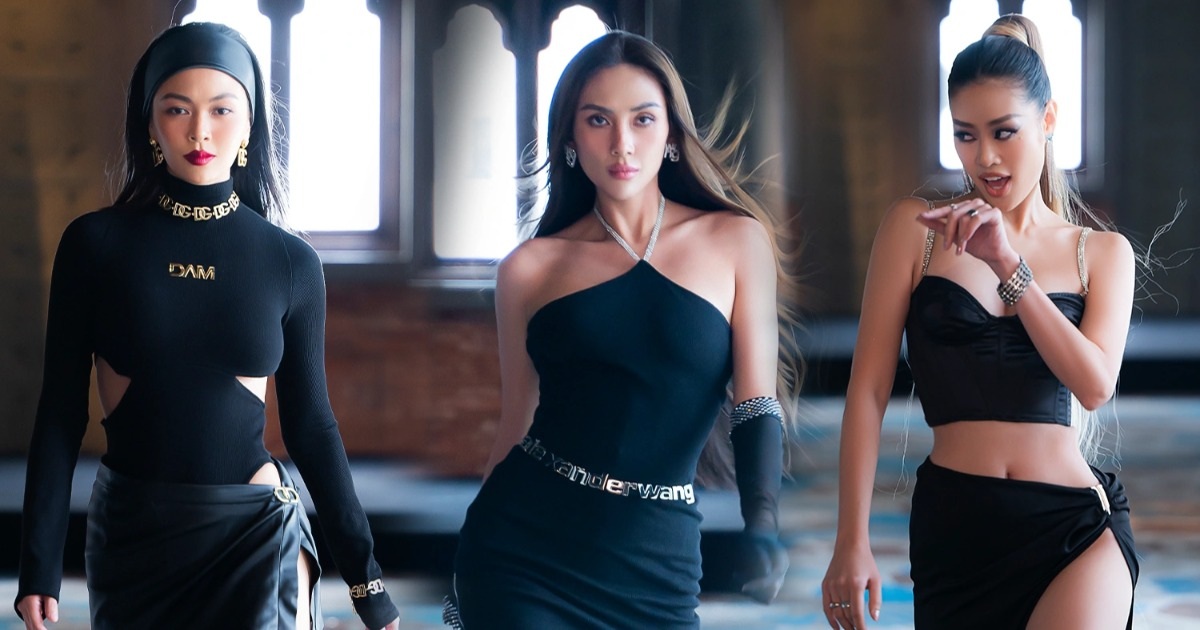 View - Võ Hoàng Yến, Khánh Vân catwalk nóng bỏng, thị phạm cho người mẫu trẻ | Báo Dân trí