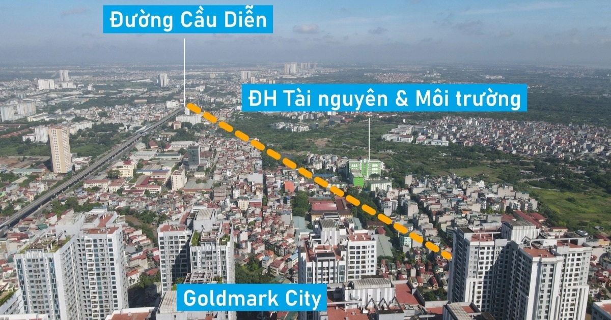 Read more about the article Những tuyến đường quy hoạch qua khu đô thị vạn dân Goldmark City