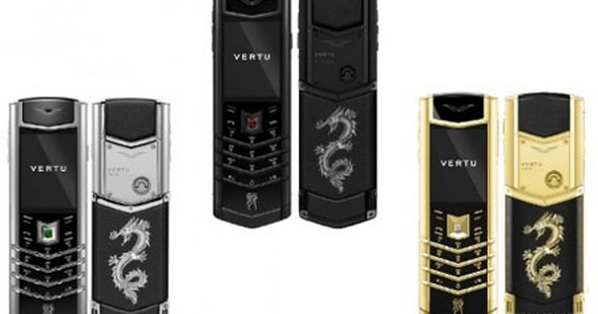 vertu signature dragon gold limited edition