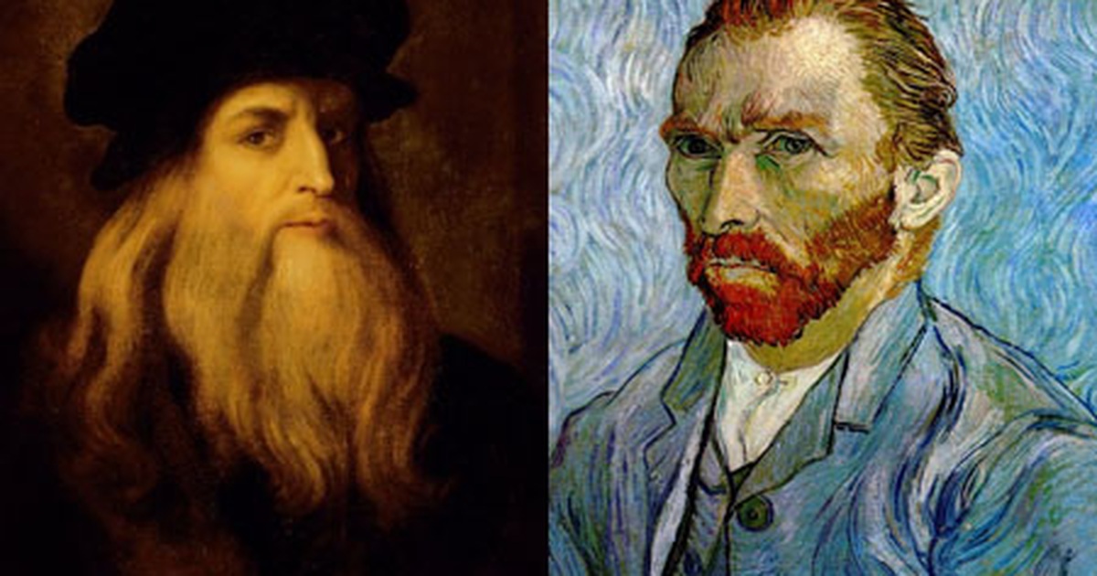 vincent van gogh and leonardo da vinci