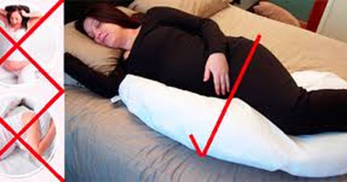 Vì sao thai phụ không nên nằm ngửa?