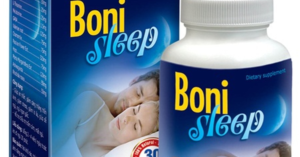 BoniSleep – Không còn căng thẳng, lo âu, mất ngủ