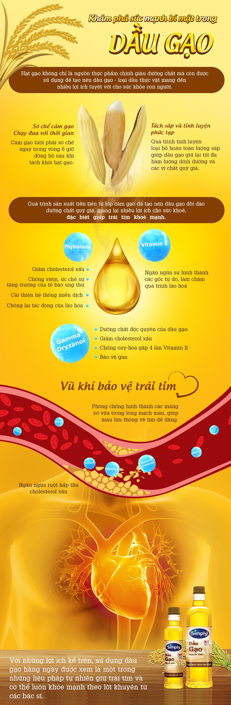 Khám phá sức mạnh bí mật trong dầu gạo - 1