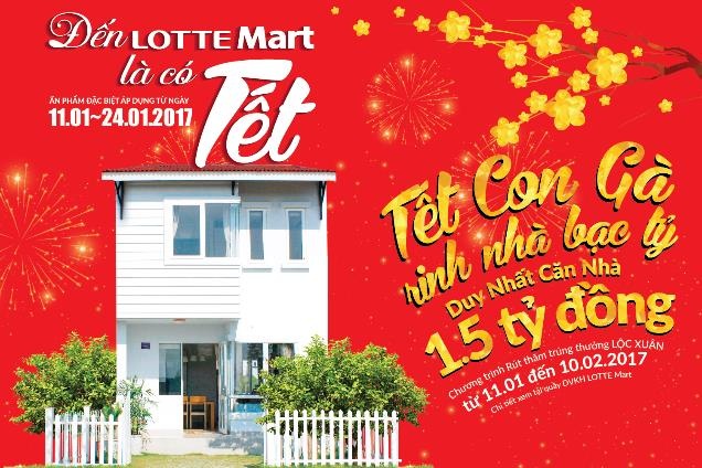 Mua sắm Tết, trúng nhà tiền tỉ cùng LOTTE Mart - 3 Mua sắm Tết, trúng nhà tiền tỉ cùng LOTTE Mart - 3