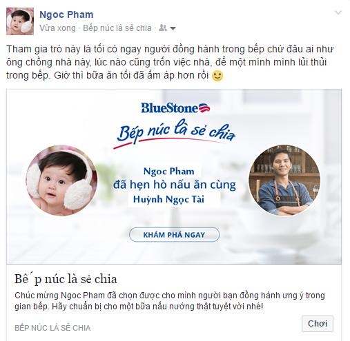 Bí mật sau trào lưu "bếp núc là sẻ chia" - 1 Phái nữ hào hứng tham gia “Bếp núc là sẻ chia” như để nhắc khéo chồng mình.