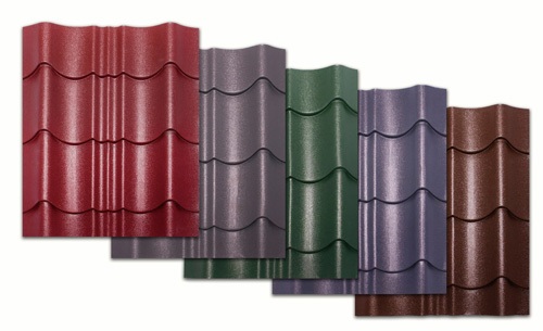 Tôn lợp công nghệ cao: Đẹp sang trọng, mát vượt trội - 1 Tôn hoa cương mang nhãn hiệu Zacs của BlueScope (Úc) có hình thức đẹp và màu sắc đa dạng