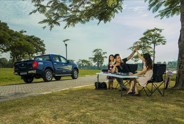 Theo chân diễn viên Minh Tiệp ngày cuối tuần với Nissan Navara Premium R - 4 Các chuyến picnic hay hoạt động ngoài trời luôn là hoạt động mà gia đình ưu tiên