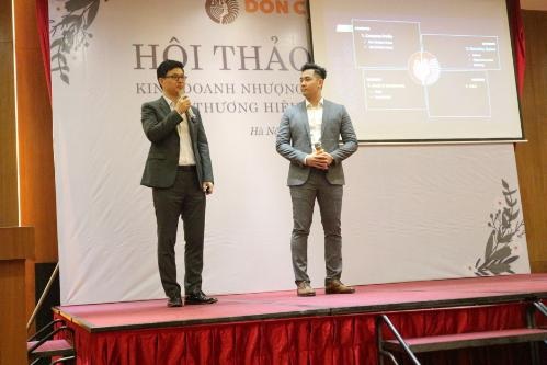 Ông Kim Dong Ji – Giám đốc DonChicken Hà Nội tại Hội thảo chuyển nhượng Quyền thương hiệu