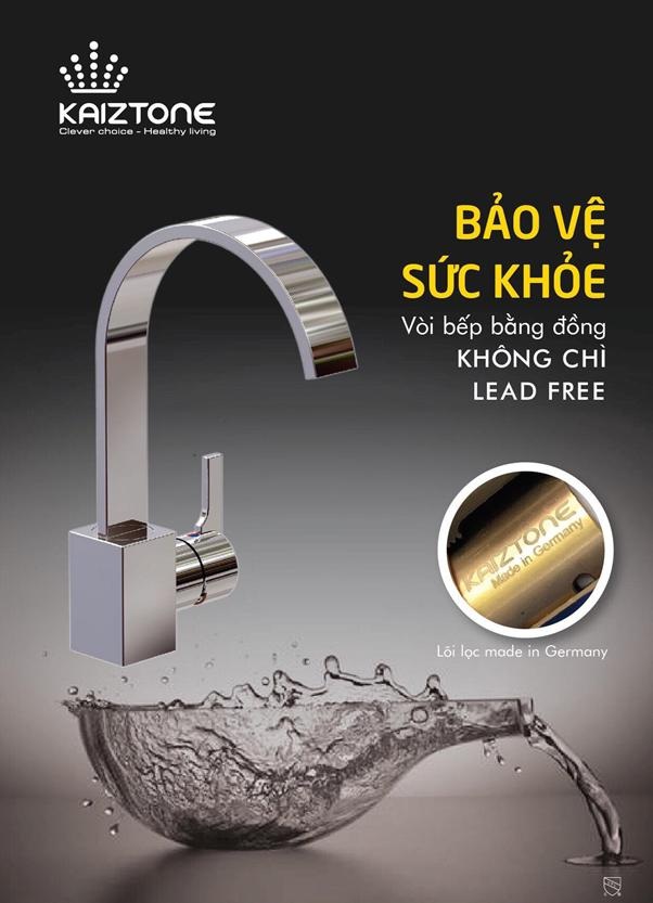 Sen vòi Kaiztone an toàn cho sức khỏe người sử dụng - 2 Lớp mạ tiêu chuẩn của sen vòi Kaiztone là lớp mạ Niken bóng mờ, giúp lưu giữ độ sáng bóng của sen vòi theo thời gian. Kaiztone – thách thức thời gian với lớp mạ Chrome siêu bền.