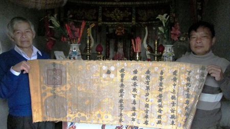 Phát hiện 2 đạo sắc cổ thời Lê 