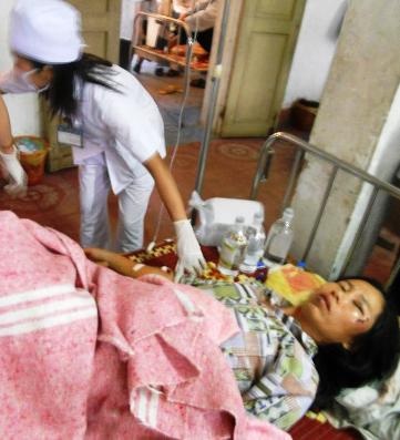 Chém vợ nhập viện vì bị vợ nghi trộm tiền đi uống rượu