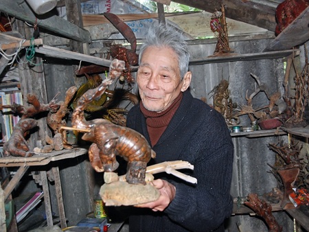 Ngỡ ngàng ngắm những kiệt tác từ... gốc tre - 7